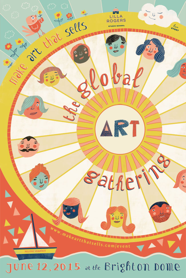 Poster Global Art Gathering