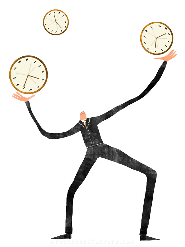 Time Management illustration 2 - Nelleke verhoeff