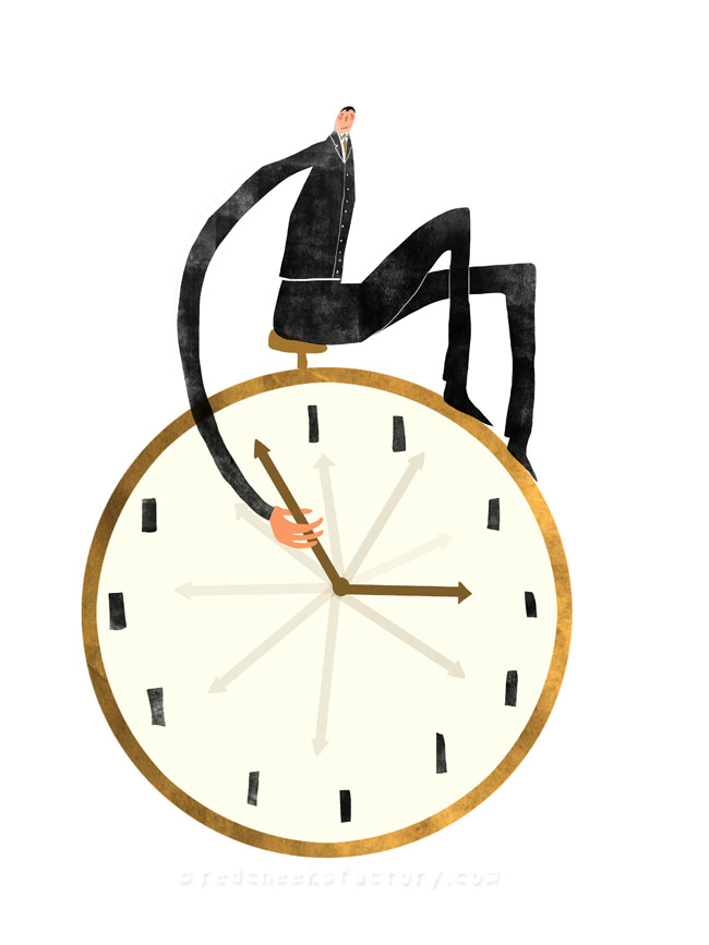 Time Management illustration -  Nelleke verhoeff