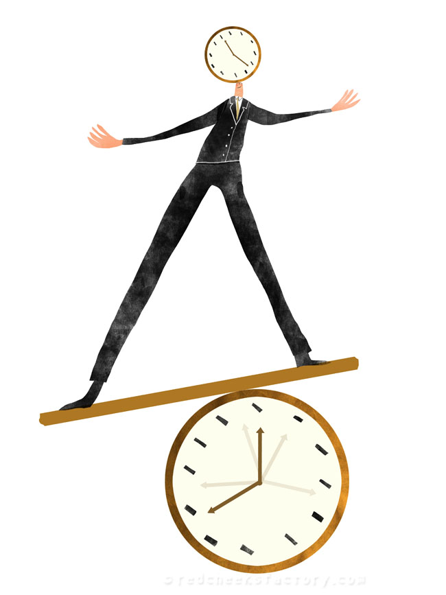 Time Management illustration 4 - Nelleke verhoeff