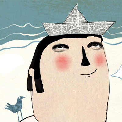 Illustration of a sailorman